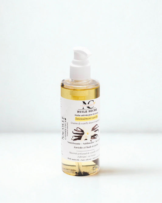 Huile sèche "intensément vanille"