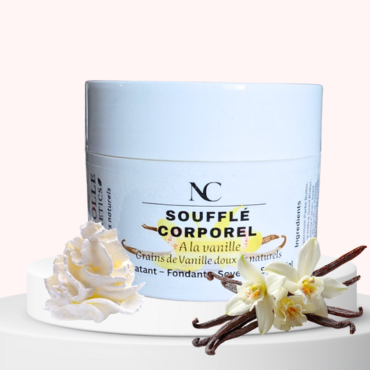 Soufflé corporel "intensément vanille".