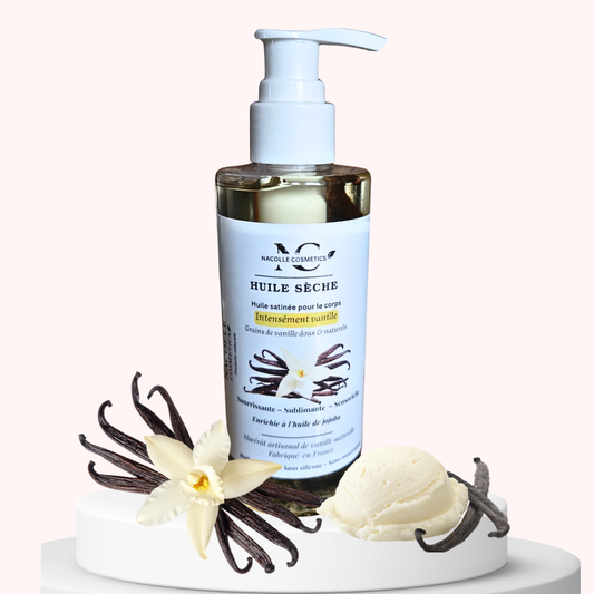Huile sèche "intensément vanille"