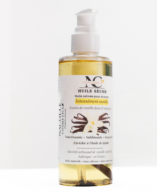 Huile sèche "intensément vanille"